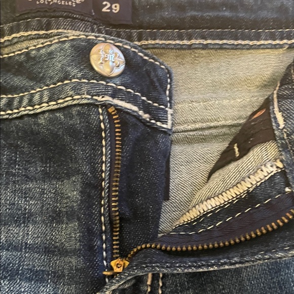 Miss Me Mid Rise Women's Dark Blue Jeans - Picture 13 of 16